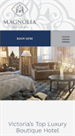 Mobile Screenshot of magnoliahotel.com